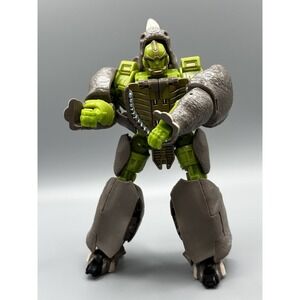 Transformers Beast Kingdom RHINOX War For Cybertron Missing 2 Pieces On Hands